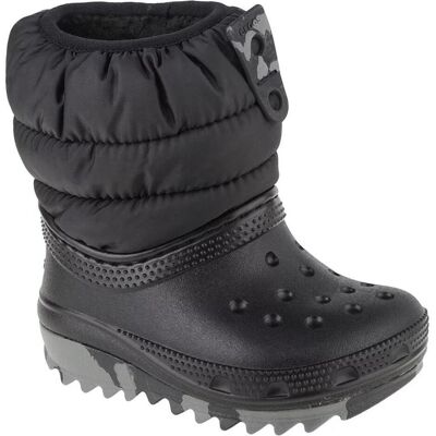 Crocs, Jungen, Boots + Stiefel, Classic Neo Puff Boot Kleinkind 207683-001 Czarne 23, Schwarz, (23) Crocs, Jungen, Boots + Stiefel, Classic Neo Puff Boot Kleinkind 207683-001 Czarne 23, Schwarz, (23)