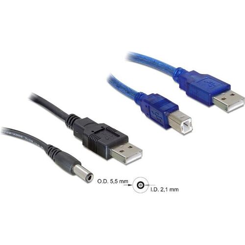 DeLock Stromkabelkit (0.30 m), Stromkabel