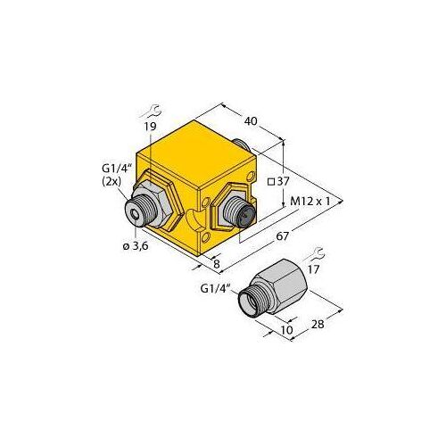 Turck Inline-Sensor, Stromkabel