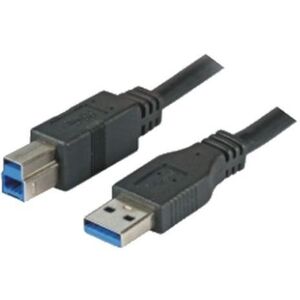 M-Cab USB A – USB B (3 m, USB 3.2 Gen 1), USB Kabel M-Cab USB A – USB B (3 m, USB 3.2 Gen 1), USB Kabel
