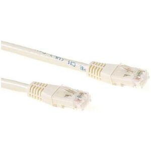 ACT Ivory 3 meter U/UTP CAT6 patch cable with RJ45 connectors. Cat6 u/utp ivory 3.00m (U/UTP, CAT6, 3 m), Netzwerkkabel ACT Ivory 3 meter U/UTP CAT6 patch cable with RJ45 connectors. Cat6 u/utp ivory 3.00m (U/UTP, CAT6, 3 m), Netzwerkkabel