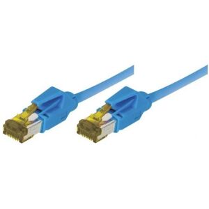 Tecline Patchkabel S/FTP, PiMF, Cat 6a, blau, 15,0 m Für 10 Gigabit/s, halogenfrei, mit Draka-Kabel und Hiro (S/FTP, SFTP, CAT6a, 15 m), Netzwerkkabel Tecline Patchkabel S/FTP, PiMF, Cat 6a, blau, 15,0 m Für 10 Gigabit/s, halogenfrei, mit Draka-Kabel und Hiro (S/FTP, SFTP, CAT6a, 15 m), Netzwerkkabel