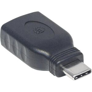 Manhattan USB 3.1 Gen1 Typ C zu (USB Typ-C, 3.70 cm), Data + Video Adapter, Schwarz Manhattan USB 3.1 Gen1 Typ C zu (USB Typ-C, 3.70 cm), Data + Video Adapter, Schwarz
