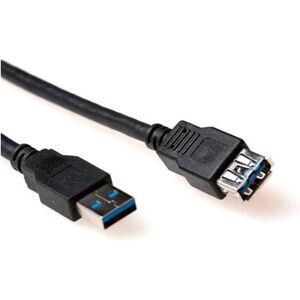 ACT Advanced Cable Technology USB 3.0 m/f 1.5m 1.5m USB A USB A Männlich Weiblich Schwarz USB Kabel (1.50 m, USB 3.2 Gen 1), USB Kabel ACT Advanced Cable Technology USB 3.0 m/f 1.5m 1.5m USB A USB A Männlich Weiblich Schwarz USB Kabel (1.50 m, USB 3.2 Gen 1), USB Kabel