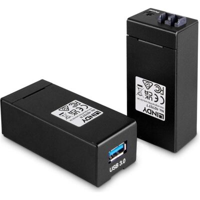 Lindy USB 3.1 / 3.0 LWL/Fibre Optic Extender 400m (5 W), USB Kabel Lindy USB 3.1 / 3.0 LWL/Fibre Optic Extender 400m (5 W), USB Kabel