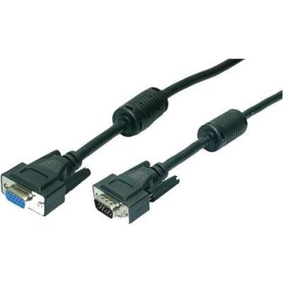 LogiLink VGA Kabel ST/BUblack 2x (3 m), Videokabel, Schwarz LogiLink VGA Kabel ST/BUblack 2x (3 m), Videokabel, Schwarz