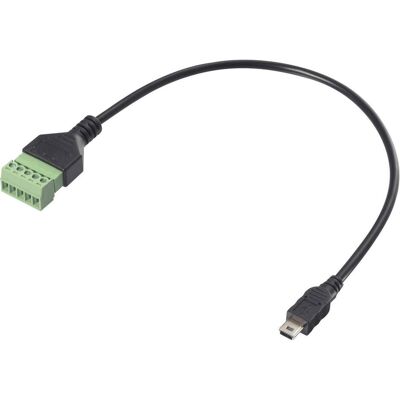 Renkforce RF-6443960 USB 2.0 Mini-B Kabeladapter - 30cm PVC Renkforce RF-6443960 USB 2.0 Mini-B Kabeladapter - 30cm PVC