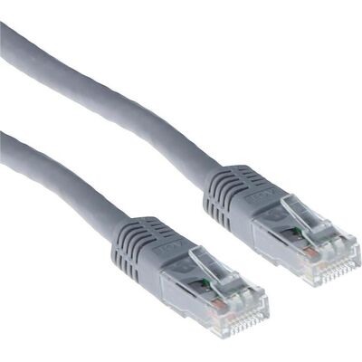 ACT Grey 2 meter U/UTP CAT6 patch cable with RJ45 connectors CAT6 U/UTP GREY 2.00M (U/UTP, CAT6, 2 m), Netzwerkkabel ACT Grey 2 meter U/UTP CAT6 patch cable with RJ45 connectors CAT6 U/UTP GREY 2.00M (U/UTP, CAT6, 2 m), Netzwerkkabel