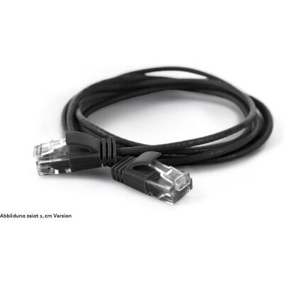 Wantec Verbindungskabel - RJ-45 - Cat 6A - Schwarz - Netzwerkkabel Wantec Verbindungskabel - RJ-45 - Cat 6A - Schwarz - Netzwerkkabel