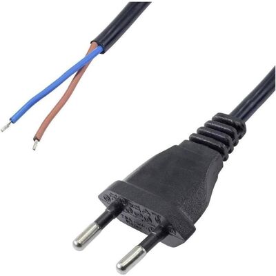 Akyga Strom Anschlusskabel (1x offene Kabelenden - 1x Euro-Stecker) 1.50 m Schwa (1.50 m), Stromkabel, Schwarz Akyga Strom Anschlusskabel (1x offene Kabelenden - 1x Euro-Stecker) 1.50 m Schwa (1.50 m), Stromkabel, Schwarz