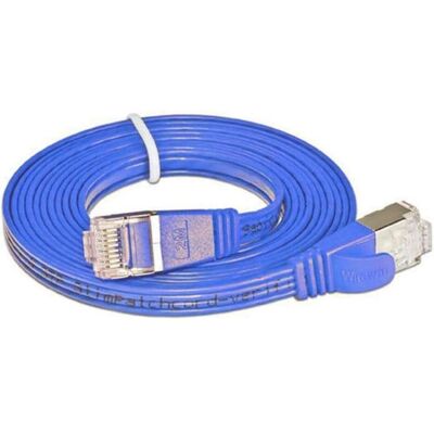 Triotronik Slim Patchkabel Cat 6 - 0,75m - Blau - Netzwerkkabel Triotronik Slim Patchkabel Cat 6 - 0,75m - Blau - Netzwerkkabel