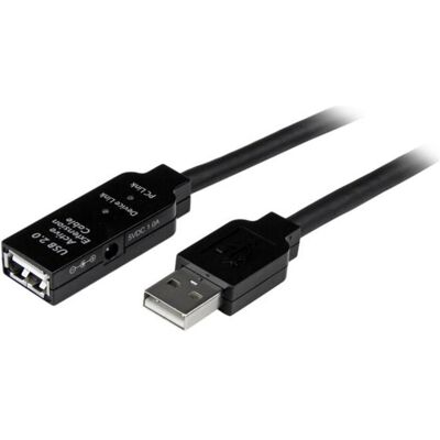 StarTech 10m aktives USB 2.0 Verlängerungskabel - St/Bu - USB Verlängerung / Repeater Kabel (10 m, USB 2.0), USB Kabel StarTech 10m aktives USB 2.0 Verlängerungskabel - St/Bu - USB Verlängerung / Repeater Kabel (10 m, USB 2.0), USB Kabel