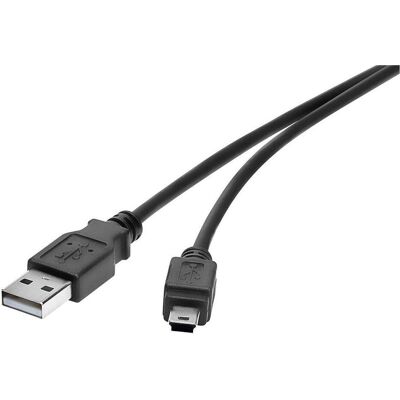 Renkforce USB 2.0 Kabel - 0,15 m, Schwarz, Goldkontakte - Datenkabel Renkforce USB 2.0 Kabel - 0,15 m, Schwarz, Goldkontakte - Datenkabel