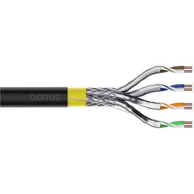 Digitus CAT 7A S/FTP Datenkabel - Erdverlegekabel, 100 m Ring, Simplex, PE (S/FTP, CAT7a, 100 m), Netzwerkkabel Digitus CAT 7A S/FTP Datenkabel - Erdverlegekabel, 100 m Ring, Simplex, PE (S/FTP, CAT7a, 100 m), Netzwerkkabel