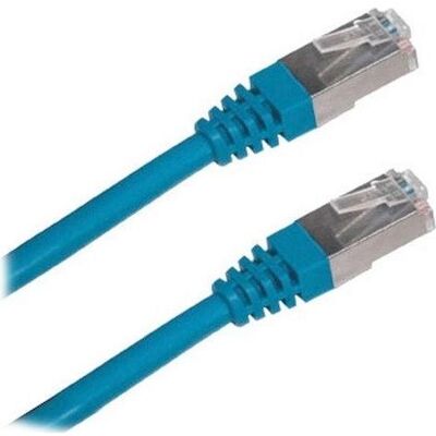 XtendLan SFTP CAT6A LSFRZH 0,5m modrá / Patch kabel / RJ45-RJ45 (SFTP, CAT6a, 0.50 m), Netzwerkkabel XtendLan SFTP CAT6A LSFRZH 0,5m modrá / Patch kabel / RJ45-RJ45 (SFTP, CAT6a, 0.50 m), Netzwerkkabel