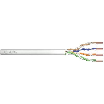 Digitus Installation cable cat.5e U/UTP (U/UTP, CAT5e, 0.37 m), Netzwerkkabel Digitus Installation cable cat.5e U/UTP (U/UTP, CAT5e, 0.37 m), Netzwerkkabel