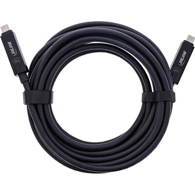 InLine USB 3.2 Gen.2 AOC Kabel (3 m, USB 3.2 Gen 2, 60 W), USB Kabel InLine USB 3.2 Gen.2 AOC Kabel (3 m, USB 3.2 Gen 2, 60 W), USB Kabel
