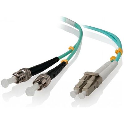 Alogic Glasfaserkabel LC-ST Multi Mode Duplex LSZH OM4 (1 m), Netzwerkkabel Alogic Glasfaserkabel LC-ST Multi Mode Duplex LSZH OM4 (1 m), Netzwerkkabel
