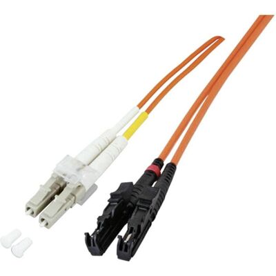 OEM LWL-Patchkabel dupl. Fig.0 50/125ym OM3 E2000/LC 10m (10 m), Netzwerkkabel OEM LWL-Patchkabel dupl. Fig.0 50/125ym OM3 E2000/LC 10m (10 m), Netzwerkkabel