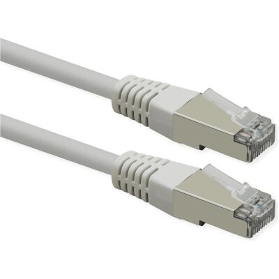 Roline Patchkabel Cat.6 (Class E) (S/FTP, CAT6, 0.30 m), Netzwerkkabel Roline Patchkabel Cat.6 (Class E) (S/FTP, CAT6, 0.30 m), Netzwerkkabel