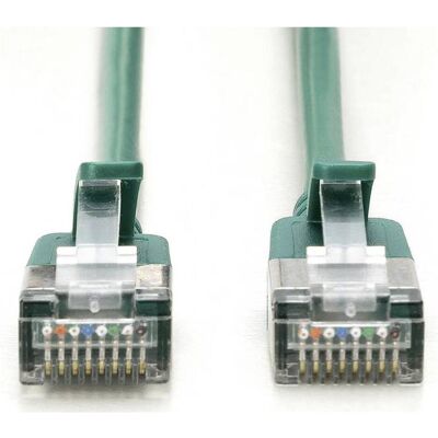 Digitus CAT 6A F-FTP Slim Patchkabel, Kupfer, LSZH AWG 32/7, Länge 3 m, Grün, 10 Stk. (CAT6a, 3 m), Netzwerkkabel Digitus CAT 6A F-FTP Slim Patchkabel, Kupfer, LSZH AWG 32/7, Länge 3 m, Grün, 10 Stk. (CAT6a, 3 m), Netzwerkkabel