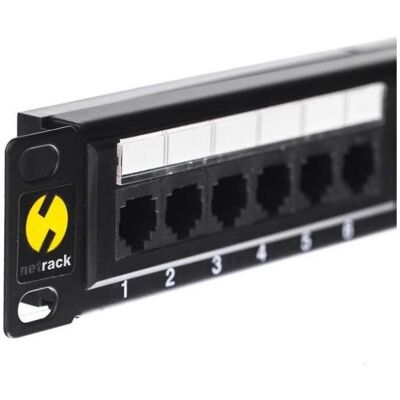 Netrack 104-05 patch panel 19 24 (U/UTP, CAT5e), Netzwerkkabel Netrack 104-05 patch panel 19 24 (U/UTP, CAT5e), Netzwerkkabel