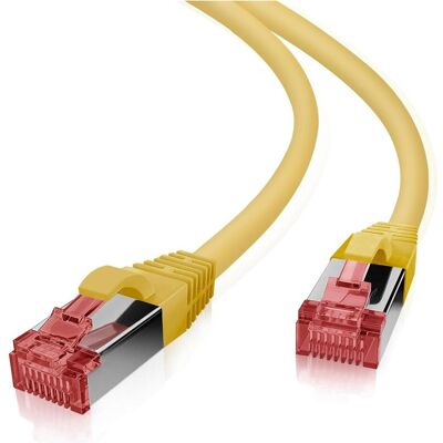 Herweck Helos 7,5m Netzwerkkabel Gelb - Patch Herweck Helos 7,5m Netzwerkkabel Gelb - Patch