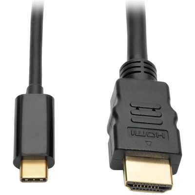 Eaton USB-C to HDMI Active Adapter Cable M/M 4K Black 6ft. 1.8m (1.80 m), Videokabel, Schwarz Eaton USB-C to HDMI Active Adapter Cable M/M 4K Black 6ft. 1.8m (1.80 m), Videokabel, Schwarz