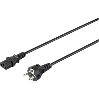 Sygonix SY-5042694 IEC-Kabel - 1,50 m Schwarz Sygonix SY-5042694 IEC-Kabel - 1,50 m Schwarz