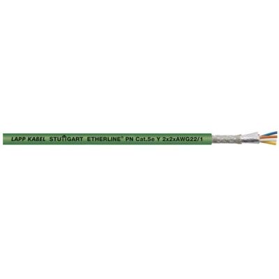Lapp ETHERLINE PN Cat.5e Y (SF/UTP, CAT5e, 1 m), Netzwerkkabel Lapp ETHERLINE PN Cat.5e Y (SF/UTP, CAT5e, 1 m), Netzwerkkabel