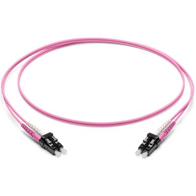 Corning - LC/LC Duplex OM4 - Violett - 3 m - Fiberpatchkabel Corning - LC/LC Duplex OM4 - Violett - 3 m - Fiberpatchkabel
