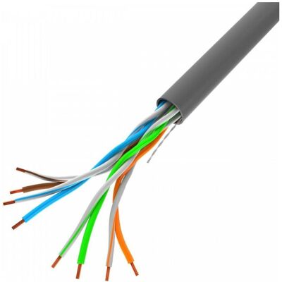 Lanberg CAT.5E 100M Graues Ethernet-Kabel Lanberg CAT.5E 100M Graues Ethernet-Kabel