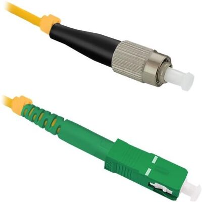 Qoltec Patchcord światłowodowy FC/UPC - SC/APC Singlemode 9/125 G652D Simplex 5m (5 m), Netzwerkkabel Qoltec Patchcord światłowodowy FC/UPC - SC/APC Singlemode 9/125 G652D Simplex 5m (5 m), Netzwerkkabel