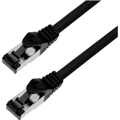 BKL Electronic 144001 Netzwerkkabel - CAT 8.1 S/FTP - 1m - Schwarz BKL Electronic 144001 Netzwerkkabel - CAT 8.1 S/FTP - 1m - Schwarz