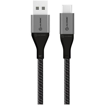 Alogic Ultra USB-C zu USB-A Kabel - Grau, 1,5 m Alogic Ultra USB-C zu USB-A Kabel - Grau, 1,5 m