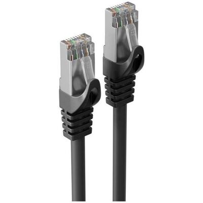 S-Conn PUR Patchkabel Cat.7 S/FTP schwarz 2,0m (CAT7, 2 m), Netzwerkkabel S-Conn PUR Patchkabel Cat.7 S/FTP schwarz 2,0m (CAT7, 2 m), Netzwerkkabel
