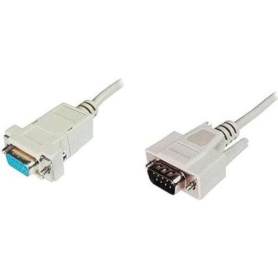 DeLock Kabel RS-232 Seriell D-Sub9 Stecker / Buchse 3 m (2 m, Industriekabel), Schnittstellenkabel DeLock Kabel RS-232 Seriell D-Sub9 Stecker / Buchse 3 m (2 m, Industriekabel), Schnittstellenkabel