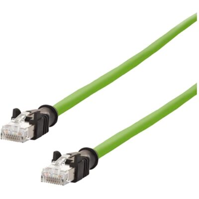 Metz Connect 142M2X55010 RJ45 Netzwerkkabel - 1m, Grün, CAT 6A S/FTP Metz Connect 142M2X55010 RJ45 Netzwerkkabel - 1m, Grün, CAT 6A S/FTP
