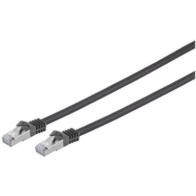 S-Conn PUR Patchkabel Cat.7 S/FTP schwarz 1,5m (S/FTP, CAT7, 1.50 m), Netzwerkkabel S-Conn PUR Patchkabel Cat.7 S/FTP schwarz 1,5m (S/FTP, CAT7, 1.50 m), Netzwerkkabel
