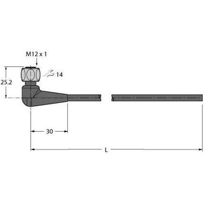 Turck Food & Beverage hygienic TPE Anschlussleitung WKH4.5-P7X3-5/TFG (5 m), Stromkabel, Grau Turck Food & Beverage hygienic TPE Anschlussleitung WKH4.5-P7X3-5/TFG (5 m), Stromkabel, Grau