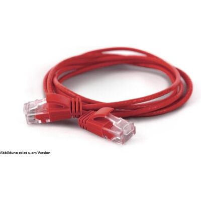 Wantec - Netzwerkkabel - 1M Cat 6A - Rot Wantec - Netzwerkkabel - 1M Cat 6A - Rot