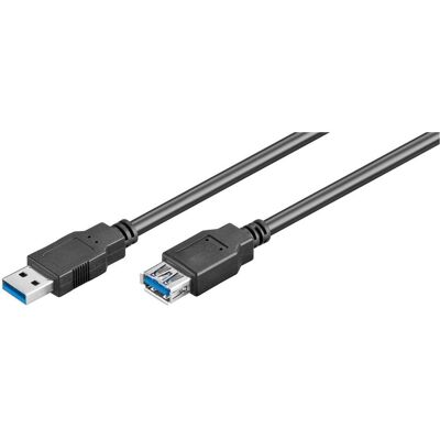 MicroConnect USB-A – USB-A (3 m, USB 2.0, USB 3.2 Gen 1), USB Kabel MicroConnect USB-A – USB-A (3 m, USB 2.0, USB 3.2 Gen 1), USB Kabel