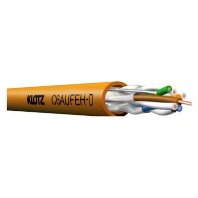 Klotz C6AUFEH-D (S/FTP, CAT6a, 100 m), Netzwerkkabel Klotz C6AUFEH-D (S/FTP, CAT6a, 100 m), Netzwerkkabel