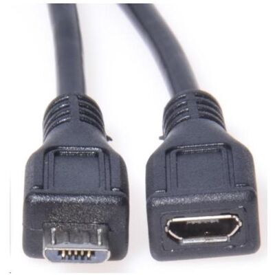 PremiumCord Micro USB Verlängerungskabel 3m - USB 2.0 High Speed - Schwarz PremiumCord Micro USB Verlängerungskabel 3m - USB 2.0 High Speed - Schwarz