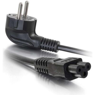 C2G 80606 Stromkabel - Schwarz - Europa - Laptop-Stromkabel C2G 80606 Stromkabel - Schwarz - Europa - Laptop-Stromkabel