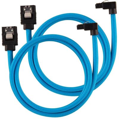 Corsair Sata Cable 0.6 M Black, Blue (60 cm), Interne Kabel (PC) Corsair Sata Cable 0.6 M Black, Blue (60 cm), Interne Kabel (PC)
