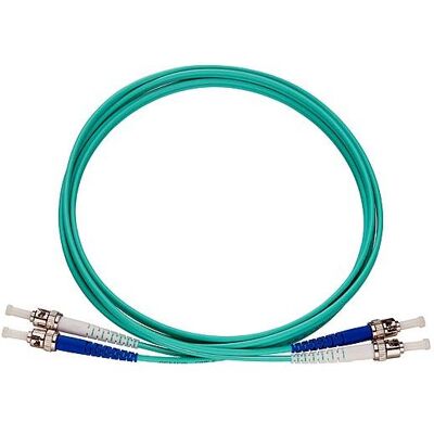 Rutenbeck ST-D/ST-D OM3 aqu 2m - Patchkabel OM3, aqua, 2m Rutenbeck ST-D/ST-D OM3 aqu 2m - Patchkabel OM3, aqua, 2m