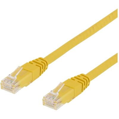 Deltaco Gelb Cat6 Netzwerkkabel 5m Deltaco Gelb Cat6 Netzwerkkabel 5m