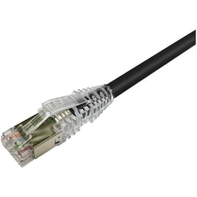 Commscope NETCONNECT Patchkabel kat 6A S/FTP PiMF, laengde: 2,0 m farve: sort med LSZH kappe (S/FTP, CAT6a), Netzwerkkabel Commscope NETCONNECT Patchkabel kat 6A S/FTP PiMF, laengde: 2,0 m farve: sort med LSZH kappe (S/FTP, CAT6a), Netzwerkkabel