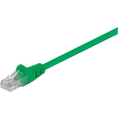 Goobay CAT 5e Patchkabel, U/UTP, Grün, 5 m (U/UTP, CAT5e, 5 m), Netzwerkkabel Goobay CAT 5e Patchkabel, U/UTP, Grün, 5 m (U/UTP, CAT5e, 5 m), Netzwerkkabel